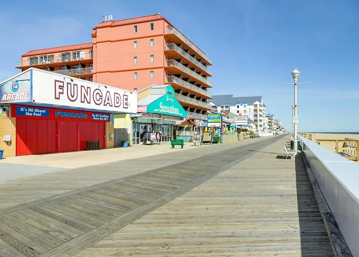 Steps To Boardwalk! 4th-floor Ocean Gem Ocean City
