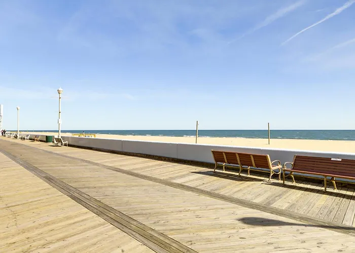 Steps To Boardwalk! 4th-floor Ocean Gem