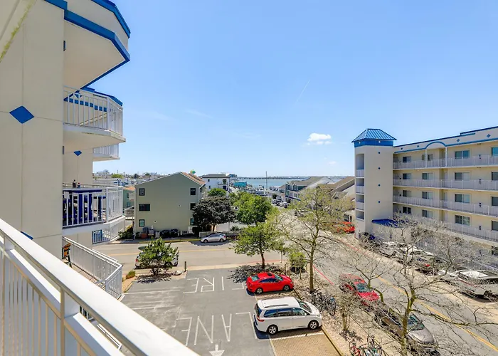 Steps To Boardwalk! 4th-floor Ocean Gem * Ocean City